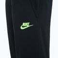 Nike Sportswear Club Fleece children's trousers black / volt 3