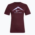 Men's Nike Dri-Fit UV burgundy crush running shirt