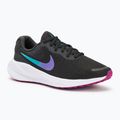 Nike Revolution 7 women's running shoes dark smoke grey/hyper violet/white/dusty cactus