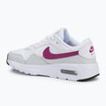 Nike Air Max SC women's shoes white/photon dust/black/hot fuchsia 3