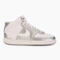 Nike Court Vision Mid grey/silver/white women's shoes 2