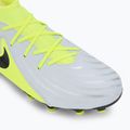 Nike Phantom Luna 2 Academy FG/MG metallic silver/volt/black children's football boots 7