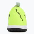 Nike Phantom GX 2 Academy IC metallic silver/volt/black children's football boots 6