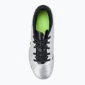 Nike Tiempo Legend 10 Academy FG/MG metallic silver/volt/black children's football boots 5