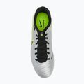 Men's football boots Nike Tiempo Legend 10 Pro TF metallic silver/volt/black 5