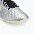 Nike Legend 10 Pro Ag-Pro men's football boots metallic silver/ volt/ black 7