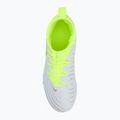 Nike Phantom Luna 2 Academy AG Jr children's football boots metallic silver/black/volt 5