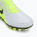 Nike Phantom Luna 2 Academy AG Jr children's football boots metallic silver/black/volt 7