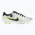 Men's football boots Nike Tiempo Legend 10 Academy FG/MG metallic silver/volt/black 3