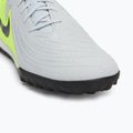 Men's football boots Nike Phantom GX 2 Academy TF metallic silver/volt/black 7