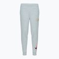 Nike CR7 Club Fleece children's trousers light smoke grey / heather / metallic gold