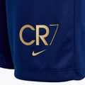 Nike CR7 Academy Dri-FIT blue void/blue void/metallic gold children's football shorts 3