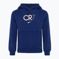 Children's Nike CR7 Club Fleece sweatshirt blue void/metallic gold