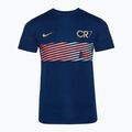 Nike CR7 Academy Dri-FIT blue void/ blue void/ metallic grey children's football shirt