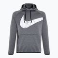 Men's Nike Therma-FIT Fitness sweatshirt black/heather/black/white