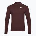 Men's Nike Dri-FIT Element 1/2-Zip running longsleeve burgundy crush