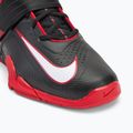 Nike Savaleos black/white/university red weightlifting shoes 7