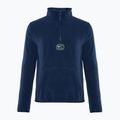 Men's Nike Swoosh Air Polar Fleece Half Zip Top midnight navy/ volt