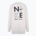 Women's Nike Sportswear Oversized Crew-Neck sweatshirt light iron ore 2