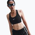 Women's running shorts Nike Tempo Dri-Fit Mid-Rise black/black/white 4