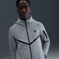 Men's sweatshirt Nike Tech Windrunner Full Zip cave dark grey heather/black 4