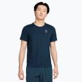 Men's Nike Court Dri-Fit Advantage tennis shirt armory navy / white