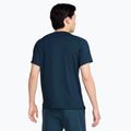 Men's Nike Court Dri-Fit Advantage tennis shirt armory navy / white 3
