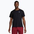 Men's Nike Court Dri-Fit Advantage tennis shirt black / white
