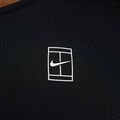 Men's Nike Court Dri-Fit Advantage tennis shirt black / white 5