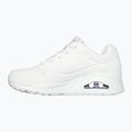 SKECHERS women's shoes JGoldcrown Uno Spread The Love white/light purple 3