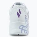 SKECHERS women's shoes JGoldcrown Uno Spread The Love white/light purple 6