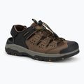 SKECHERS men's Tresmen Menard brown sandals