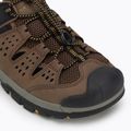 SKECHERS men's Tresmen Menard brown sandals 7
