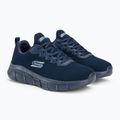 Men's shoes SKECHERS Bobs B Flex Chill Edge navy 4