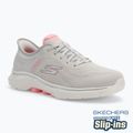 Women's SKECHERS Go Walk 7 Valin gray/pink shoes