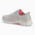 Women's SKECHERS Go Walk 7 Valin gray/pink shoes 3