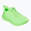 Women's SKECHERS Bobs Squad Chaos Cool Rythms lime shoes 8