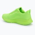 Women's SKECHERS Bobs Squad Chaos Cool Rythms lime shoes 3