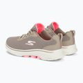 Women's SKECHERS Go Walk 7 Clear Path taupe/pink shoes 3