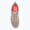 Women's SKECHERS Go Walk 7 Clear Path taupe/pink shoes 6