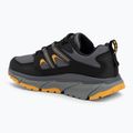 SKECHERS D'Lux Journey men's shoes black/yellow 3
