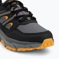 SKECHERS D'Lux Journey men's shoes black/yellow 7