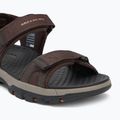 SKECHERS Tresmen Ryer men's sandals chocolate 7