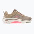 Women's SKECHERS Go Walk Arch Fit 2.0 Balin taupe/multi shoes 2