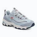 SKECHERS women's shoes D'Lites Bold Views light blue/multi