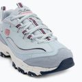 SKECHERS women's shoes D'Lites Bold Views light blue/multi 7