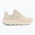 SKECHERS women's D'Lux Walker 2.0 Daisy Doll beige/mesh/pink/blue shoes 2