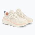 SKECHERS women's D'Lux Walker 2.0 Daisy Doll beige/mesh/pink/blue shoes 4