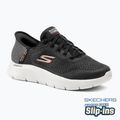 Men's SKECHERS Go Walk Flex New World black/white/orange shoes