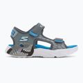 SKECHERS S-Lights Creature Splash charcoal/blue children's sandals 2